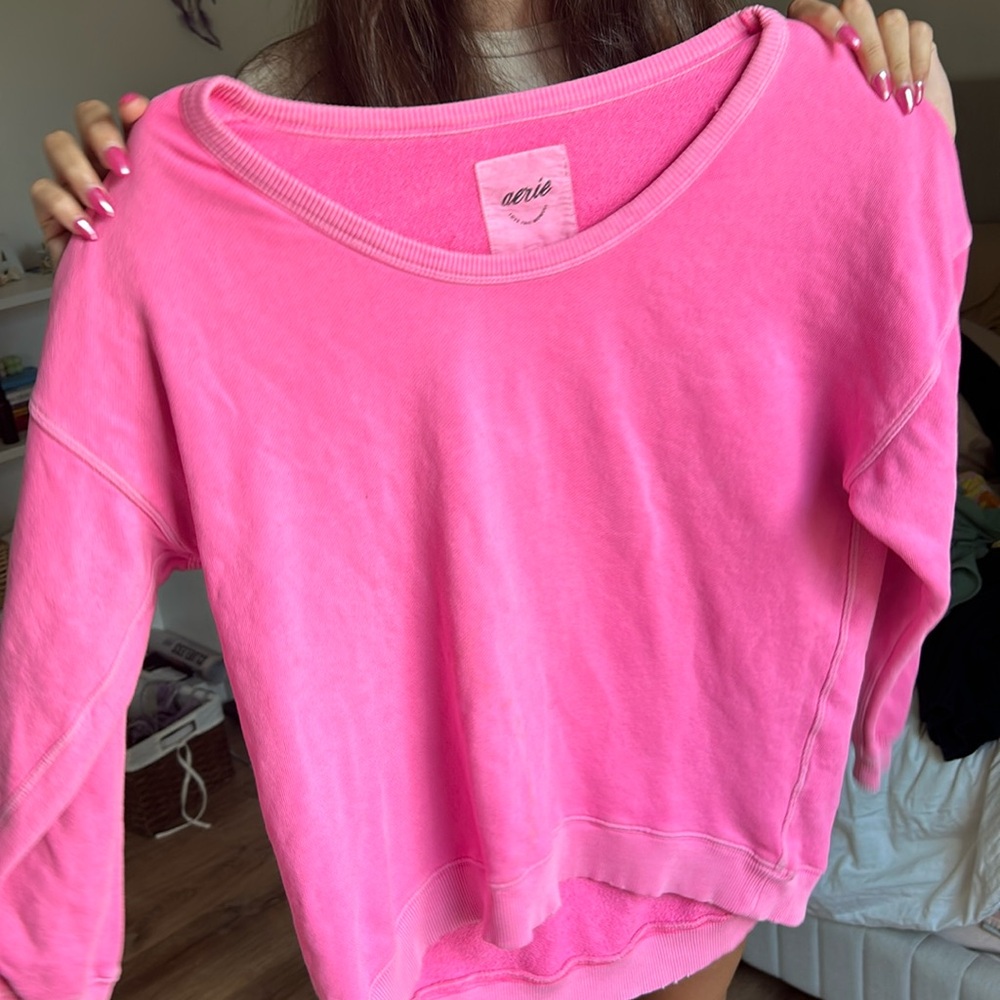 Aerie Pink Sweatshirt